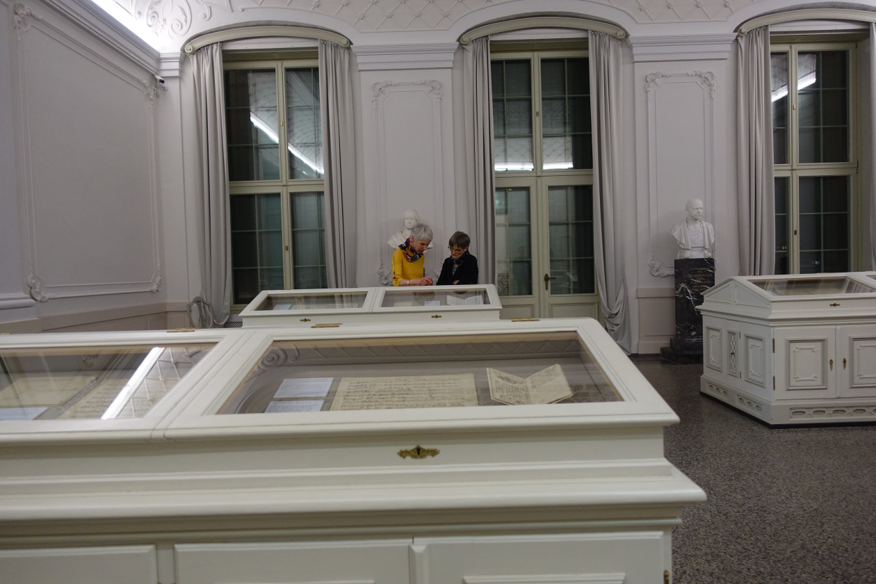 Hörstation für die Ausstellung »Nietzsche komponiert«